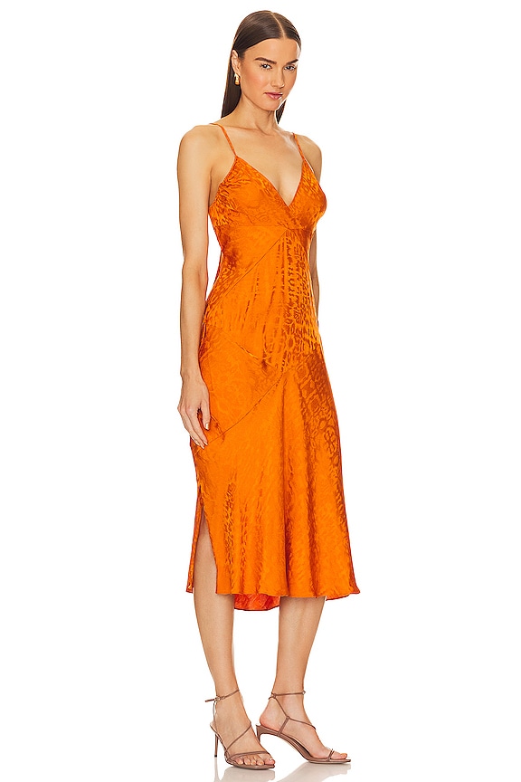 view 2 of 3 ПЛАТЬЕ МИДИ LEO in Autumn Maple