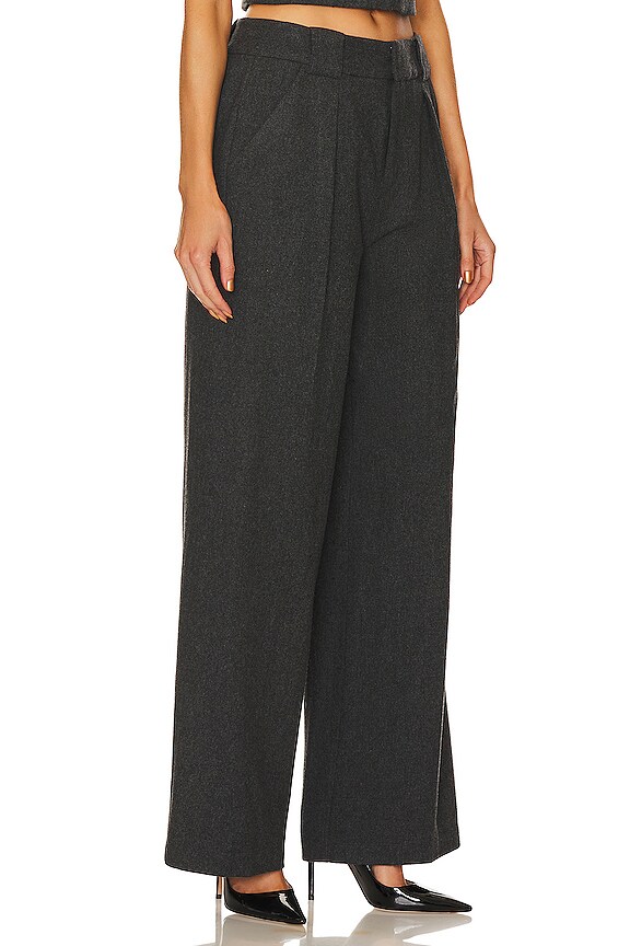 view 2 of 4 PANTALON OWEN in Charcoal Heather Grey