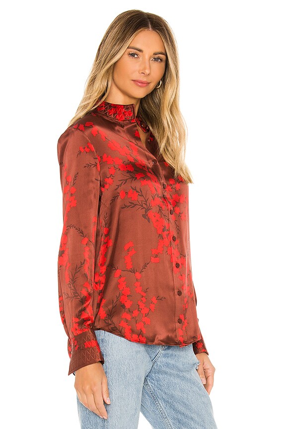 view 2 of 4 Maisa Top in Smoked Paprika Multi