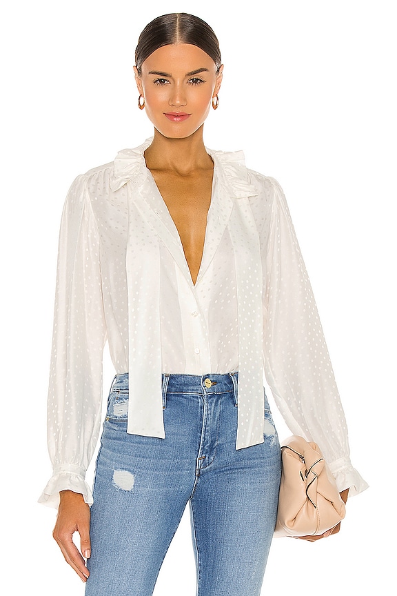 view 1 of 6 Loudette Top in Nature White