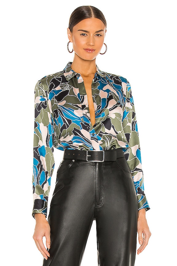 view 1 of 4 Leema Blouse in Eclipse Multi