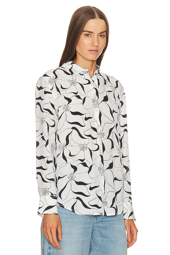 view 2 of 4 Essential Shirt in Nature White True Black