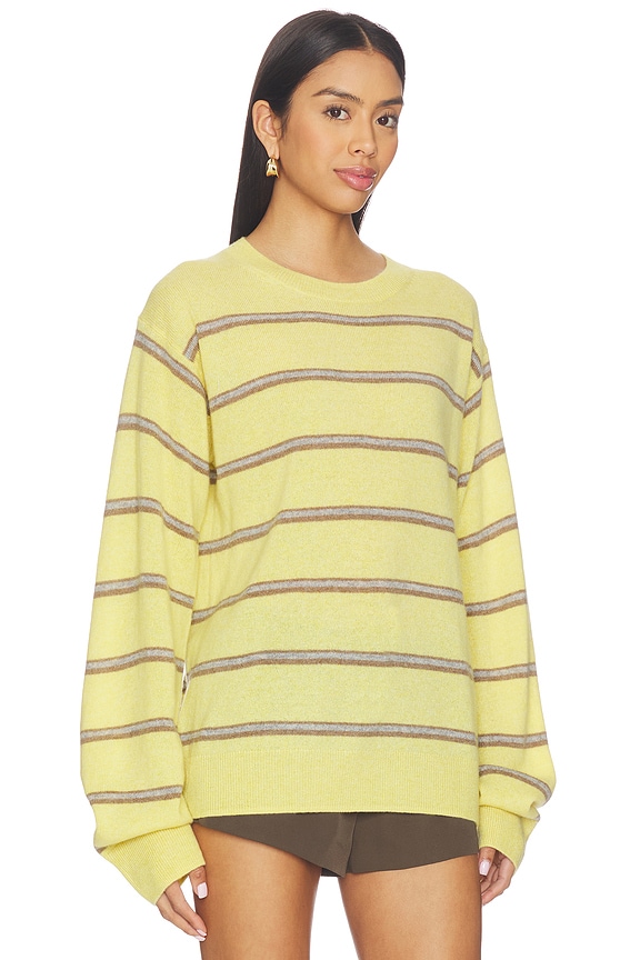 view 2 of 4 James Sweater in Butter Stripe