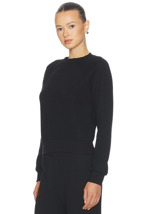 view 2 of 4 SUDADERA SHRUNKEN RAGLAN in Black