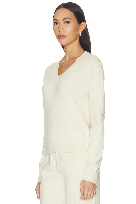 view 2 of 4 SUÉTER DE ALGODÓN Y CASHMERE LENNOX  in Cream