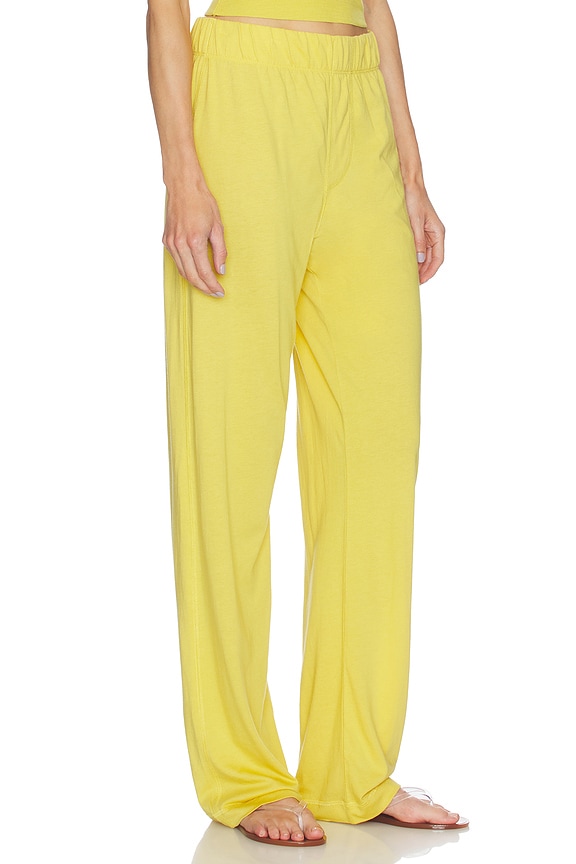 view 2 of 6 Butter Rib High Lounge Pant in Saffron