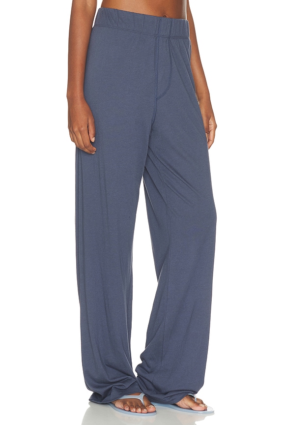 view 2 of 6 Cotton Lounge Pant in Washed Navy