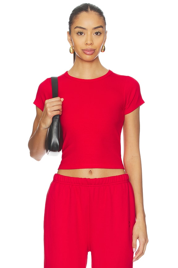 view 1 of 4 КОРОТКАЯ ФУТБОЛКА ДЛЯ МЛАДЕНЦЕВ in Rouge