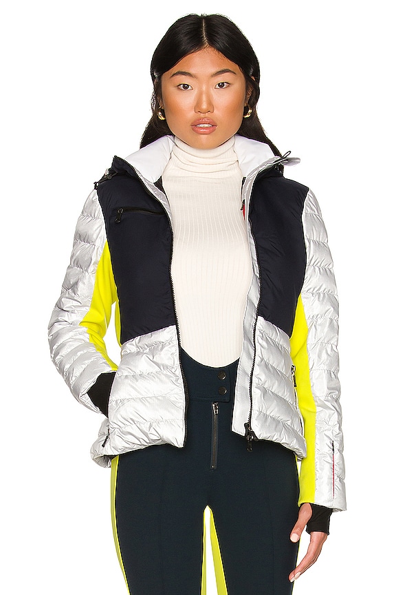 view 2 of 5 Kat Jacket in Navy & Silver Aluminum