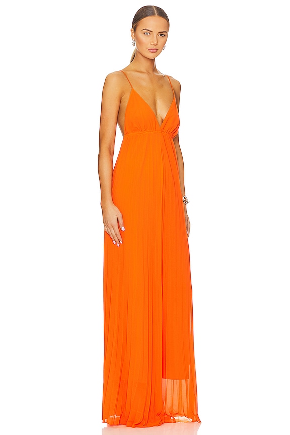 view 2 of 3 Dharma Pleated Jumpsuit in Hazard