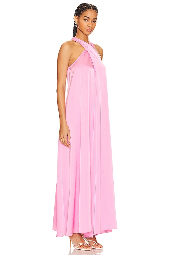 view 2 of 3 FINCH ホルターネックドレス in Pink Blush