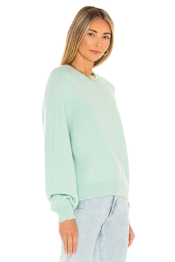 view 2 of 4 Aslipo Round Neck Sweater in Melted Pistachio