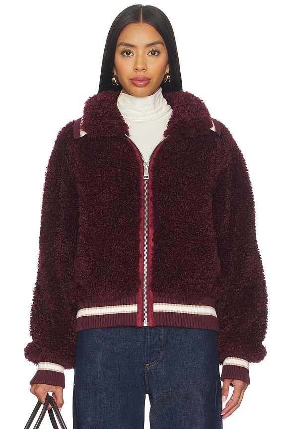 view 2 of 5 КУРТКА ИЗ ИСКУССТВЕННОГО МЕХА IWILL in Margot Mauve