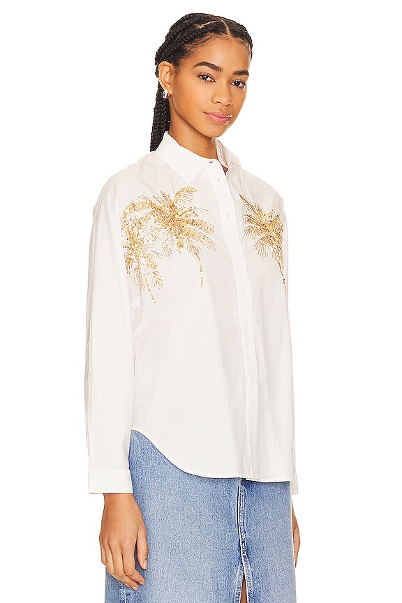 view 2 of 5 CAMISA ADORNADA FRESH in White