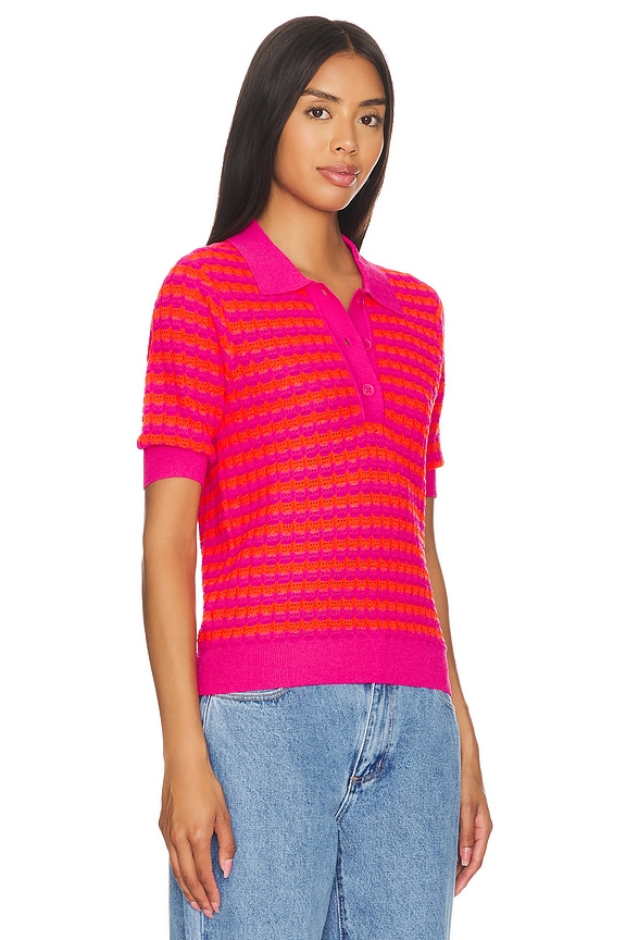 view 2 of 5 Folo Knit Polo in Ultra Neon