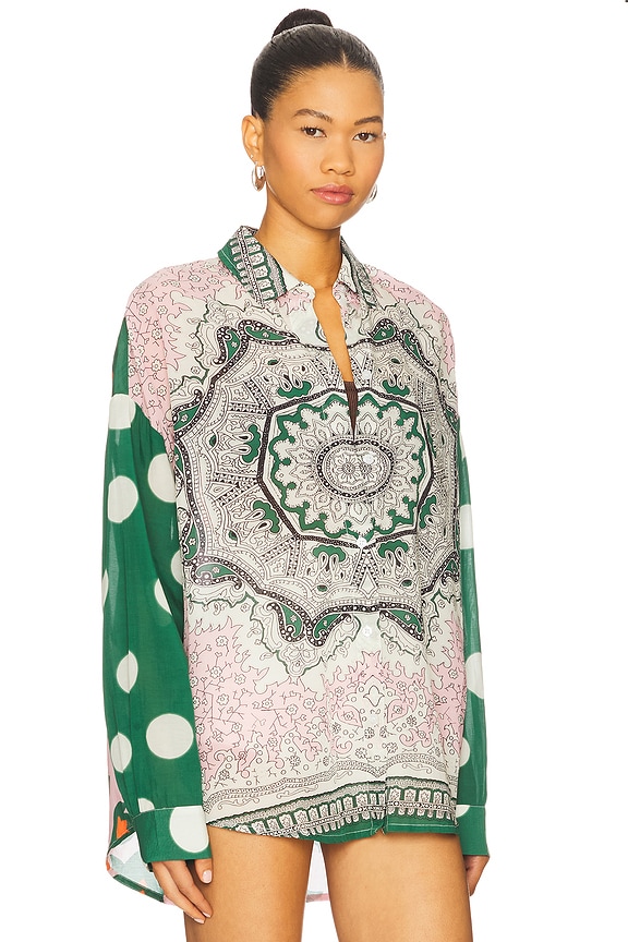 view 2 of 4 ТОП С ДЛИННЫМ РУКАВОМ HOUISIANA in Combo Off White