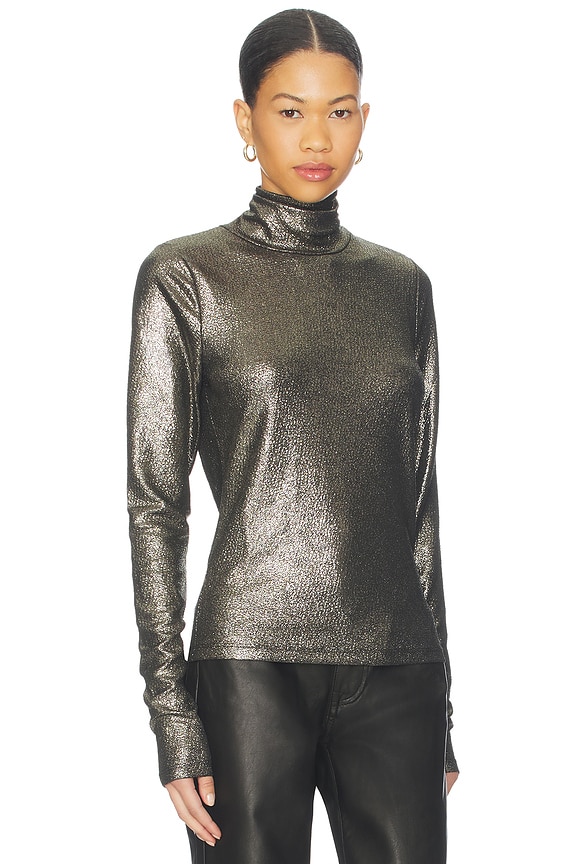 view 2 of 5 Ilevate Turtleneck in Silver Lining