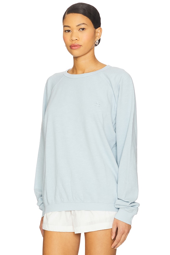 view 2 of 5 Sonny Oversized Sweatshirt in Dusty Blue