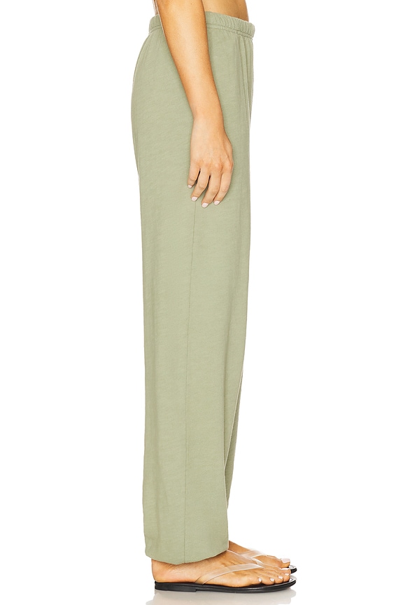 view 2 of 6 Boyfriend Lightweight French Terry Pocket Sweatpant in Sage