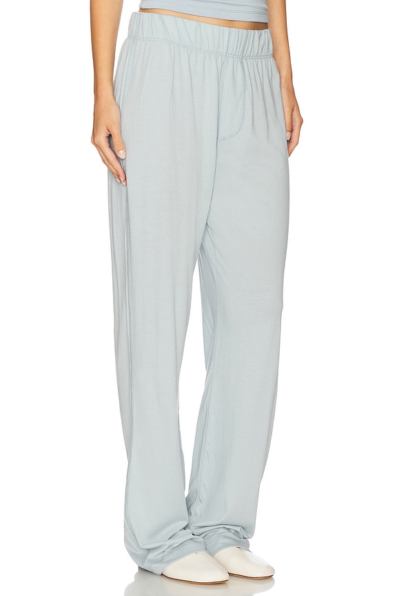 view 2 of 6 Lounge Pant in Dusty Blue