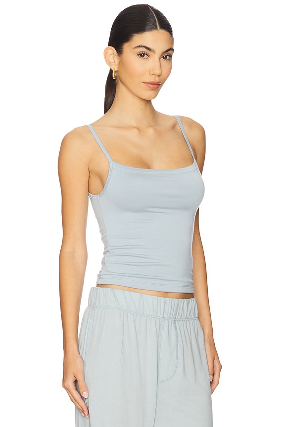 view 2 of 4 90's Tank Top in Dusty Blue
