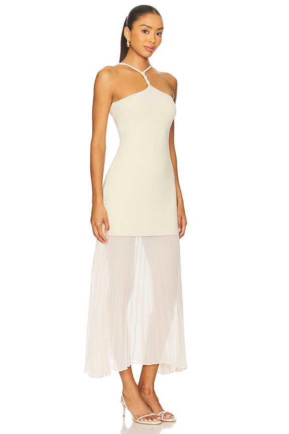 view 2 of 3 Veta Knit Dress in Wheat