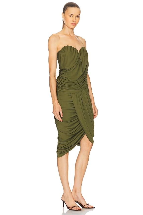 view 2 of 3 Spencer Midi Dress in Moss