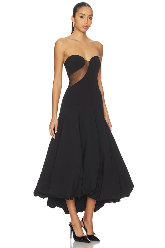 view 2 of 3 VESTIDO DE BURBUJA DANIELLA in Black