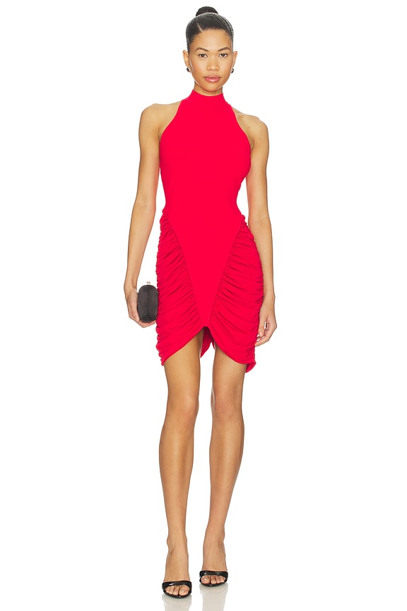 view 1 of 3 VESTIDO ATTICUS in Tomato