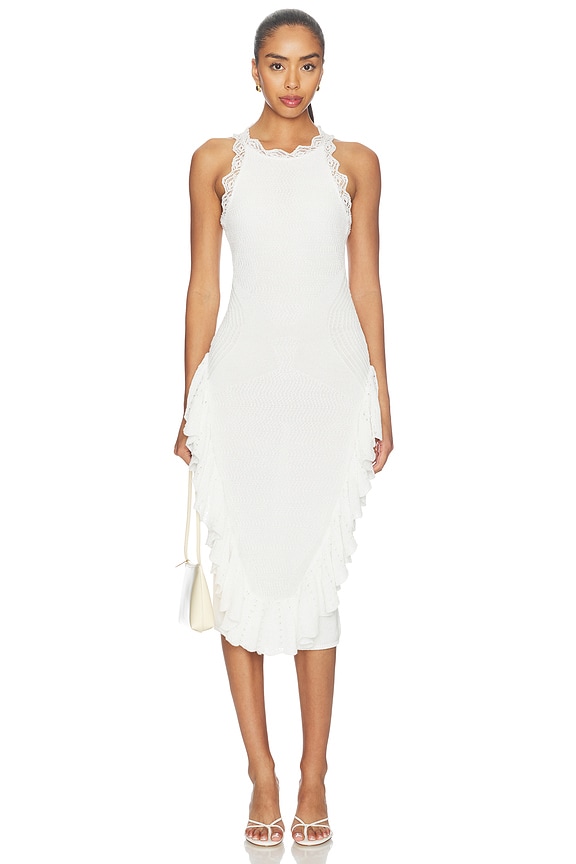 view 1 of 3 Jemma Dress in White