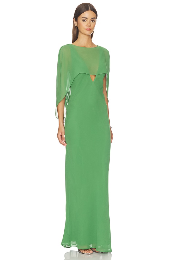view 2 of 3 VESTIDO LARGO REESE in Fern