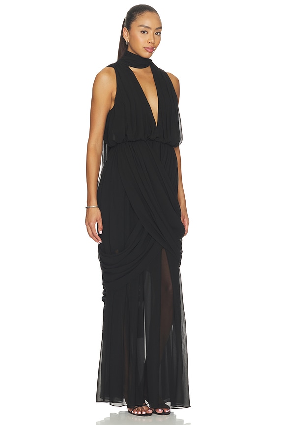 view 2 of 3 ROBE DE SOIRÉE ARABELLA in Black