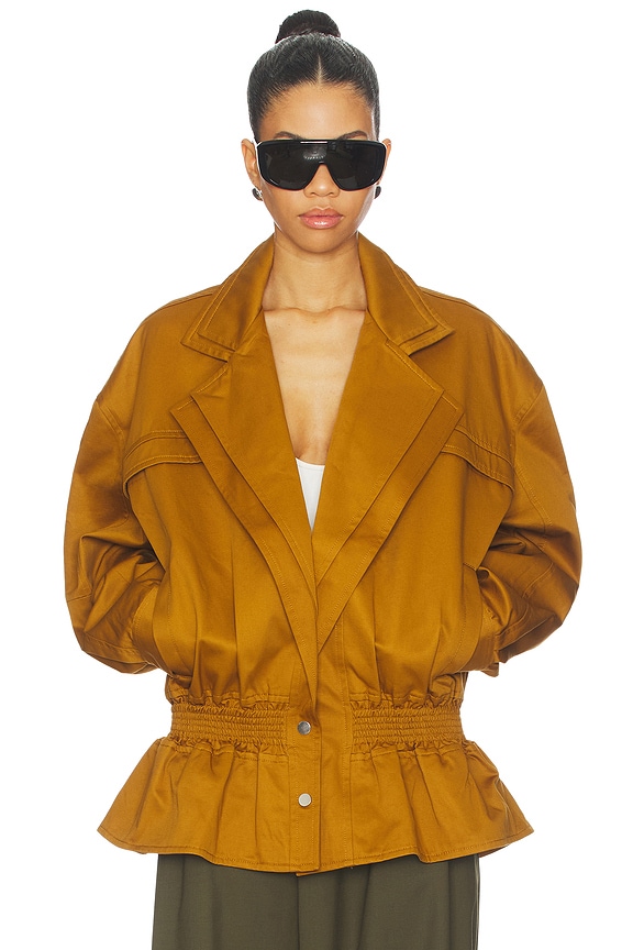 view 2 of 6 HIRAM 자켓 in Toasted Butterscotch