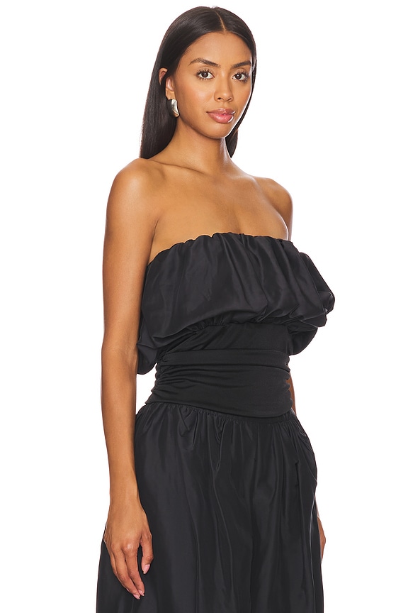 view 2 of 4 Laila Combo Bustier Top in Black