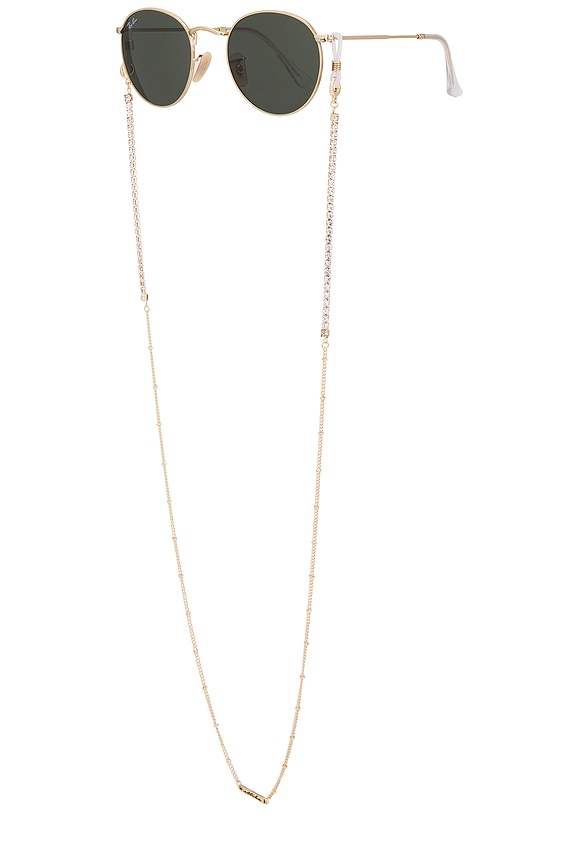 view 2 of 2 CRYSTAL SHORES ガラスチェーン in Gold