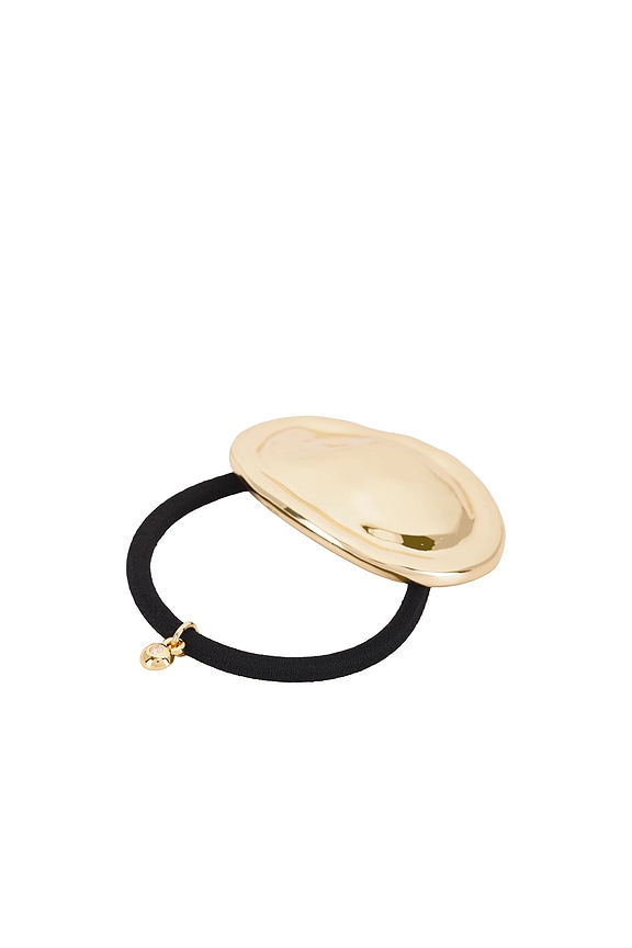 view 2 of 3 Liquid Lux Hair Tie in Gold