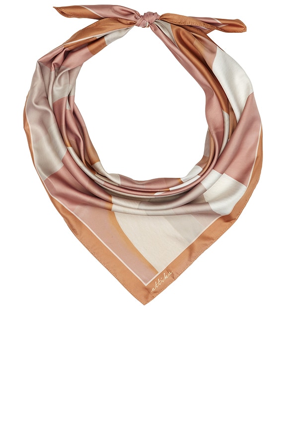 view 1 of 2 Desert Waves Scarf in Brown