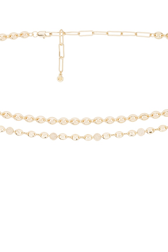 view 2 of 4 Chain Belt in Gold