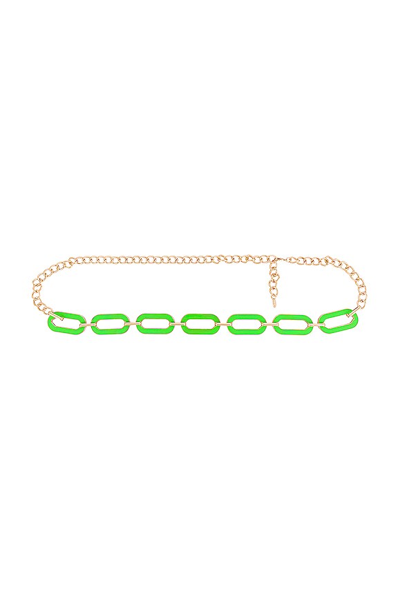 view 2 of 4 Chain Belt in Gold