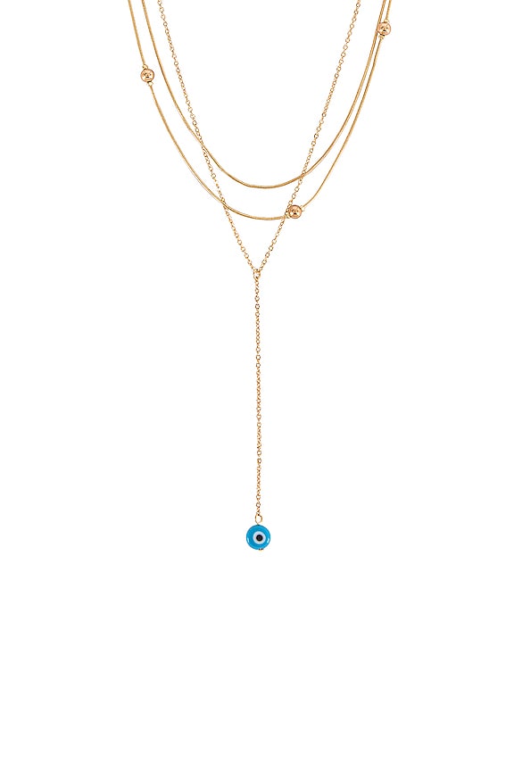 view 2 of 2 COLLIER LASSO in Gold