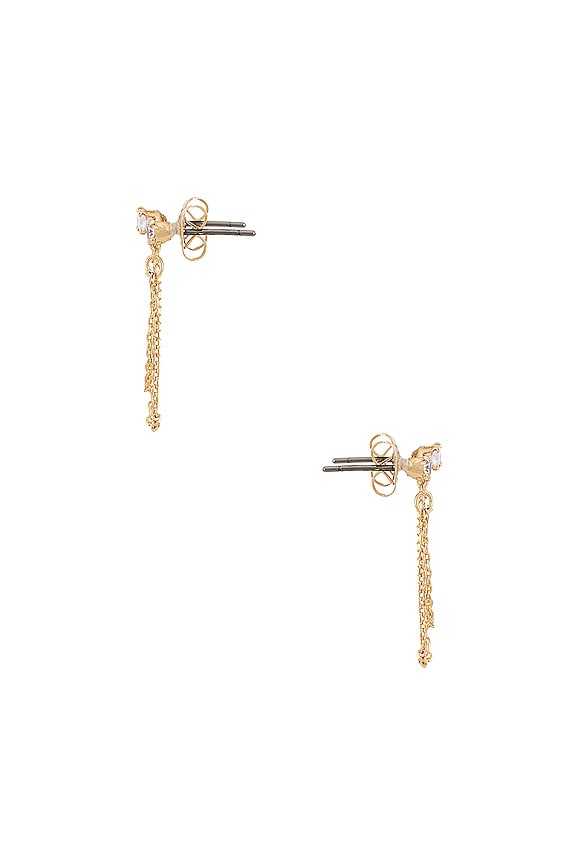 view 2 of 2 Earring in Gold