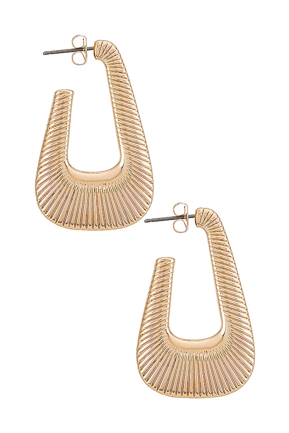 view 2 of 2 Hoop Earring in Gold