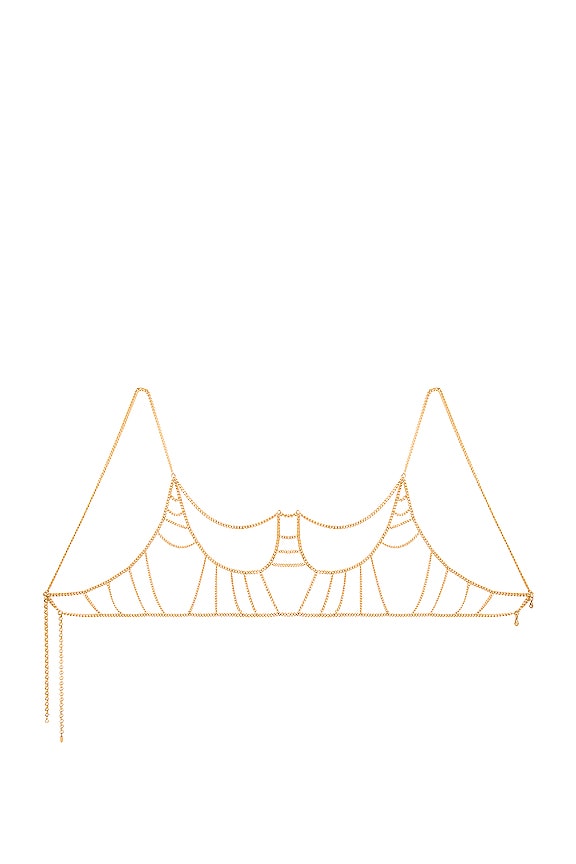 view 2 of 3 Bra Top in Gold