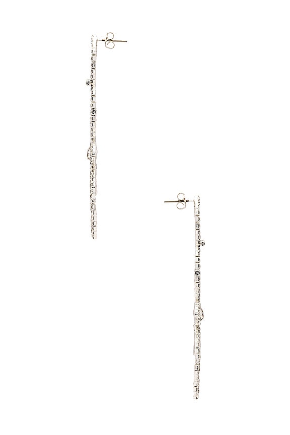 view 2 of 2 BOUCLES D'OREILLES BOUQUET in Silver