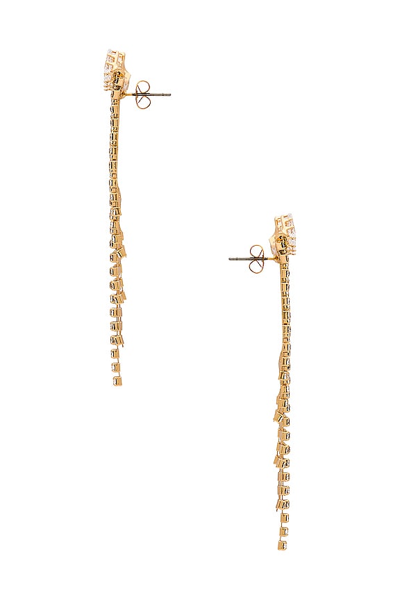 view 2 of 2 СЕРЬГИ ANGEL in Gold