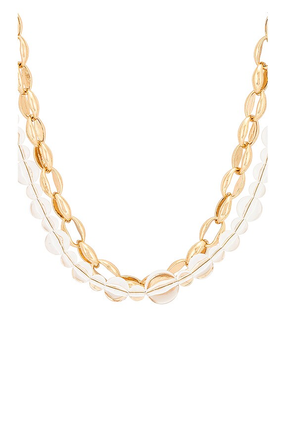 view 2 of 2 Bubbles Necklace in Gold