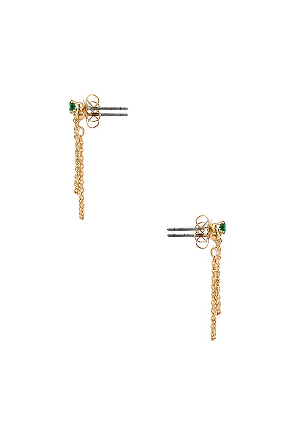 view 2 of 2 Earring in Green