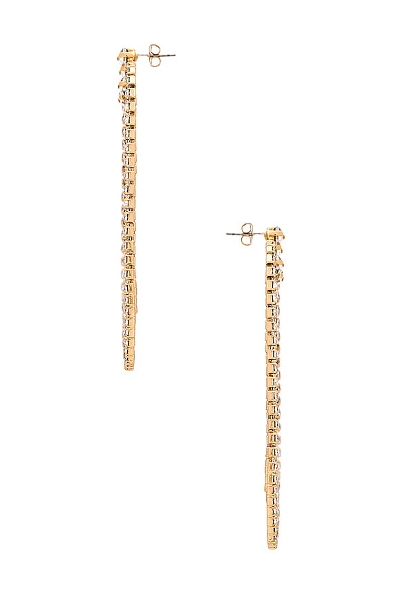 view 2 of 2 Looped Earrings in Gold