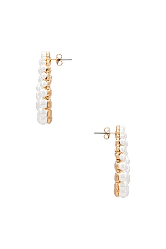 view 2 of 2 BOUCLES D'OREILLES DAZE in Gold