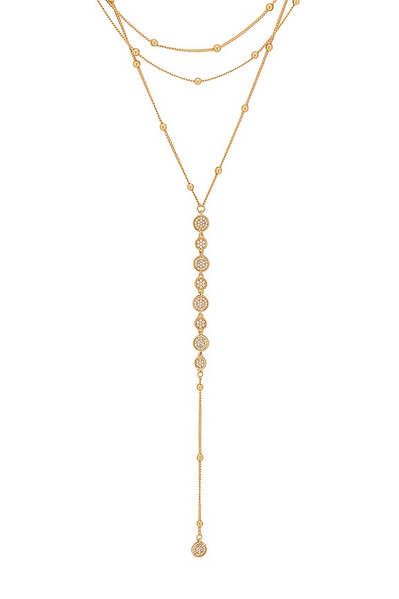 view 2 of 2 Hung Up Necklace in Gold